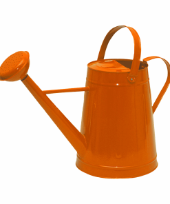 1.2 gal Orange Metal Watering Can